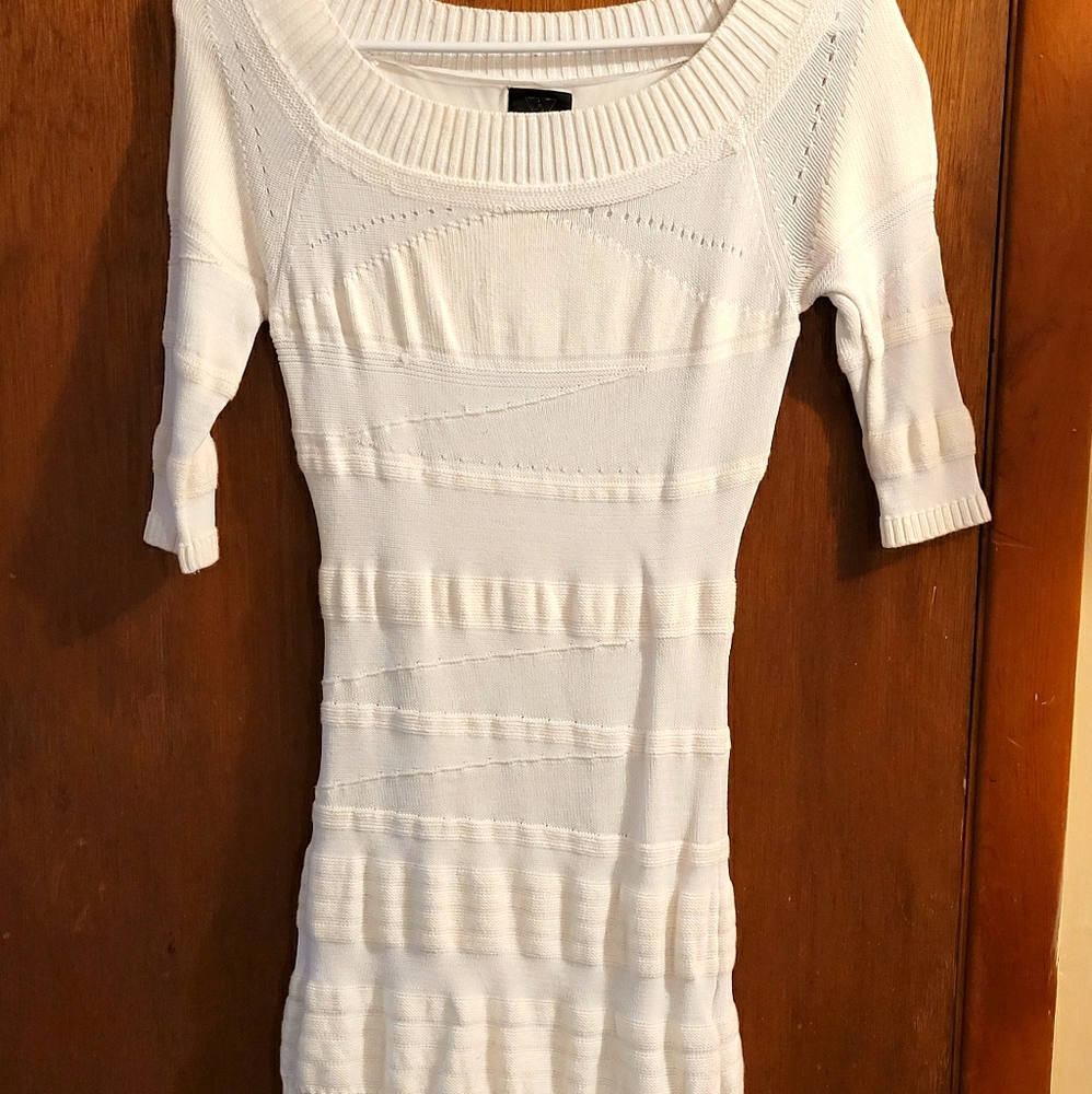white dress